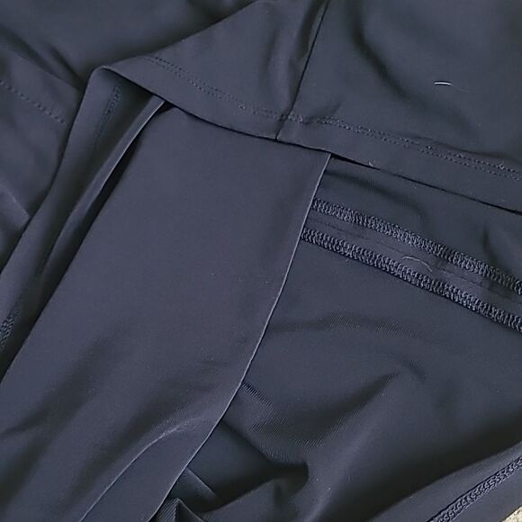 Worthington Black medium Pencil Skirt Stretch Band Waist zip back Womens - Picture 16 of 16